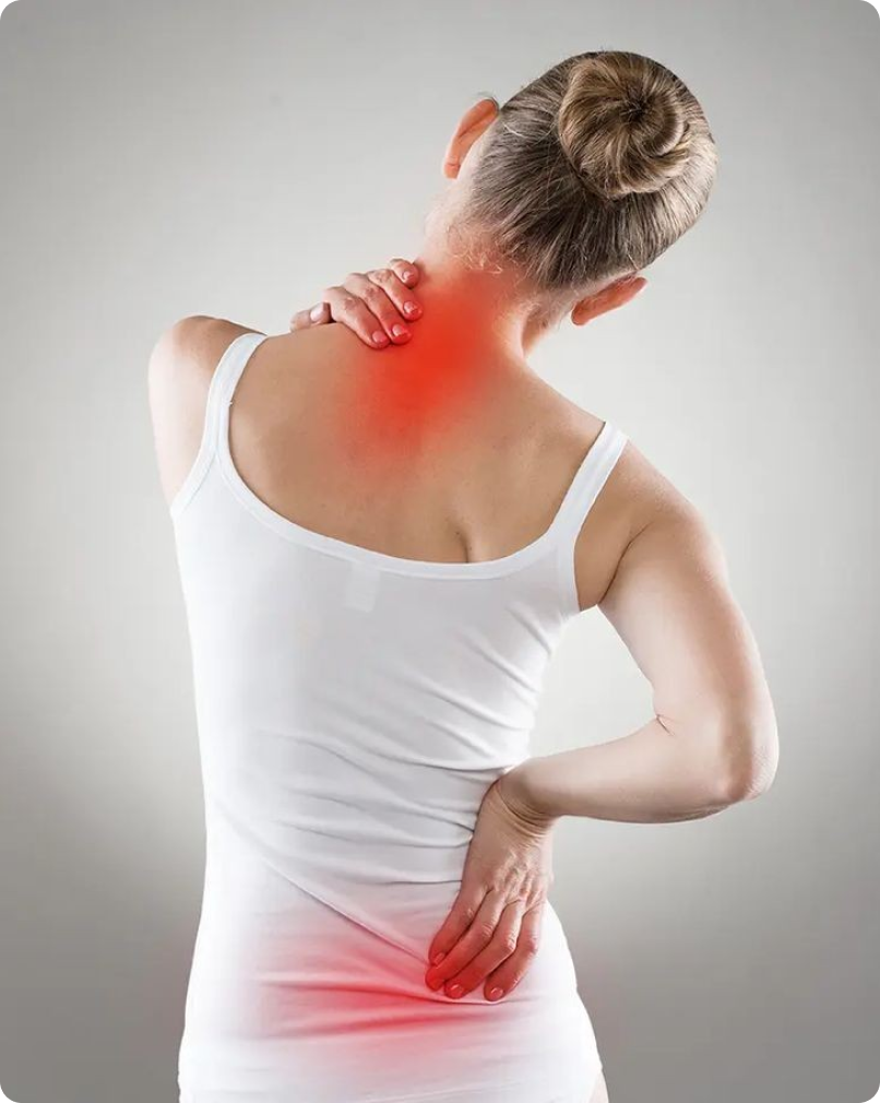 Osteopathy addresses back and neck pain through targeted techniques like manipulation, stretching, and joint mobilization
